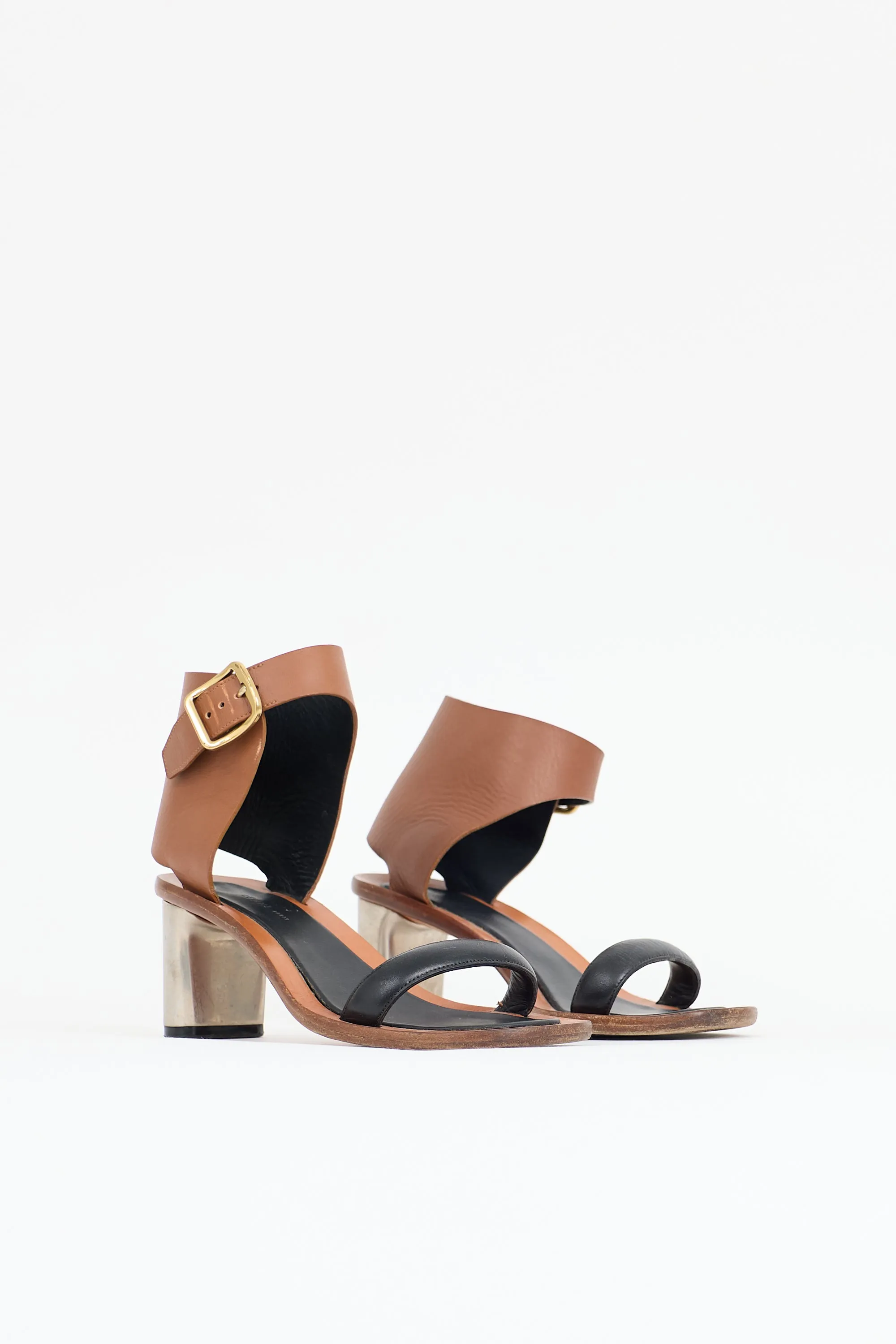 Leather Buckle Sandal sold by VSP Consignment product image thumbnail 2