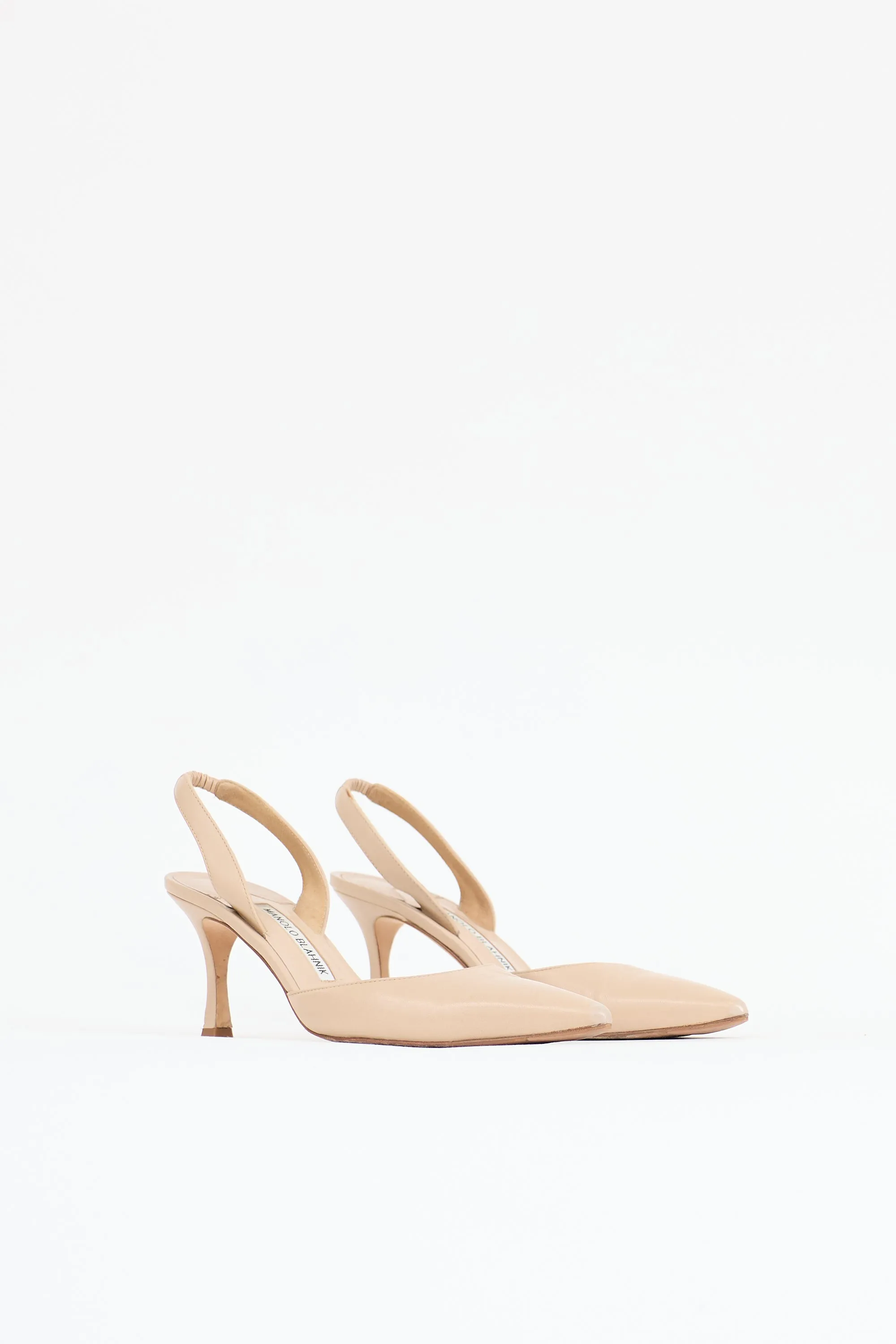 Leather Carolyne Slingback Pump sold by VSP Consignment product image thumbnail 2