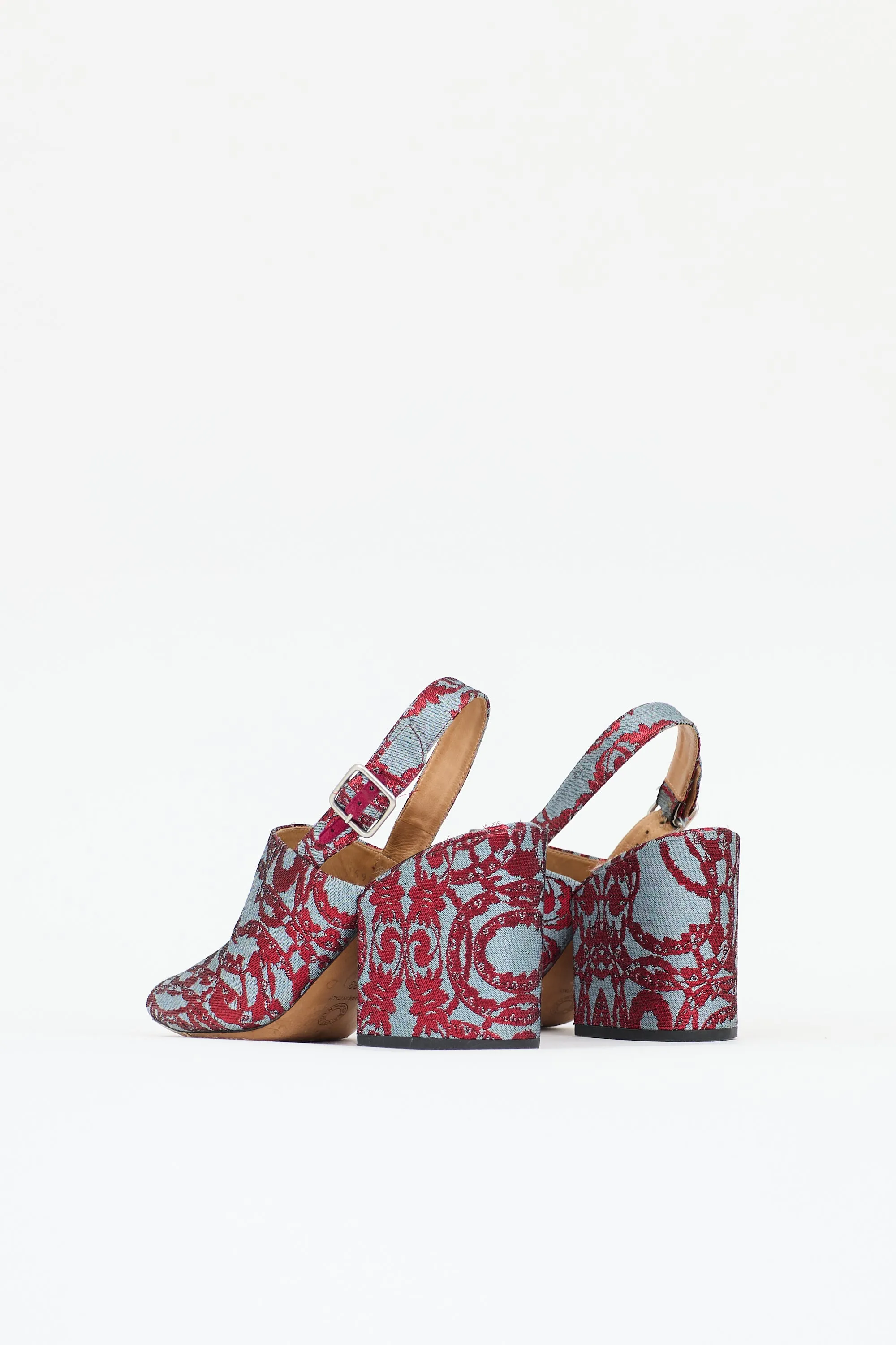 Jacquard Slingback Sandal sold by VSP Consignment product image thumbnail 4