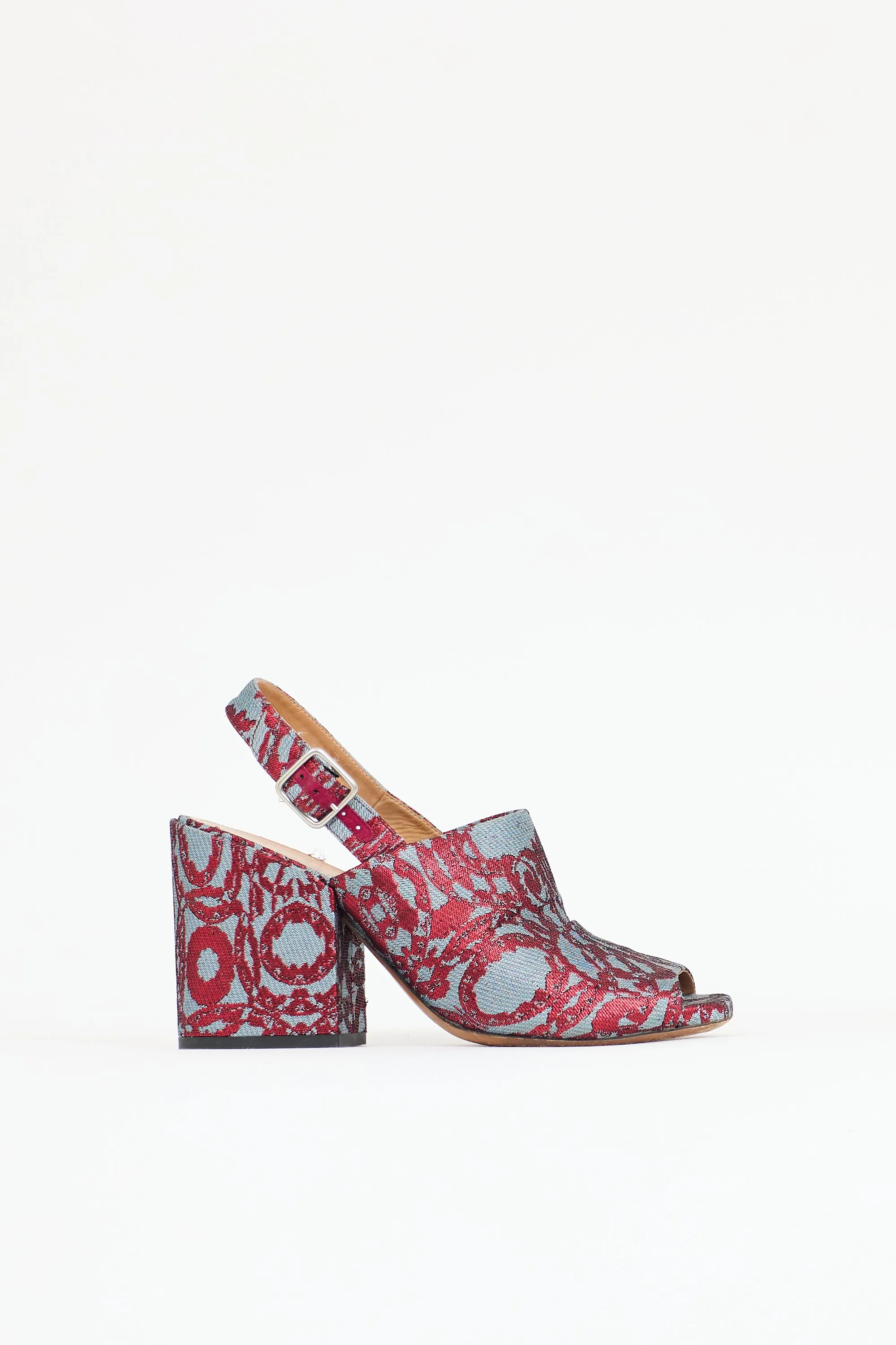 Jacquard Slingback Sandal sold by VSP Consignment