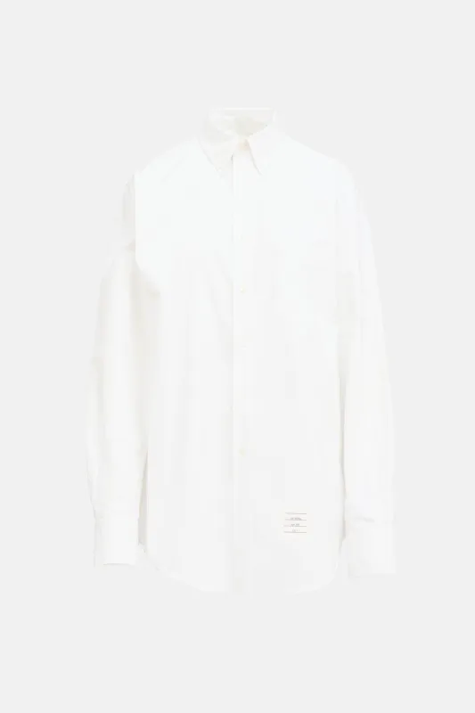 4 Bar Button Up Shirt made by Thom Browne