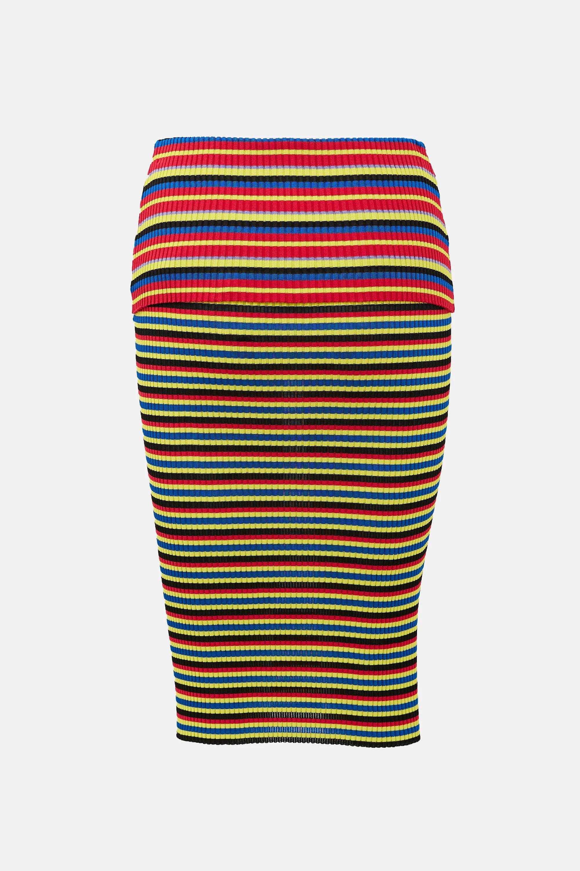Rib Knit Striped Skirt sold by VSP Consignment product image thumbnail 2
