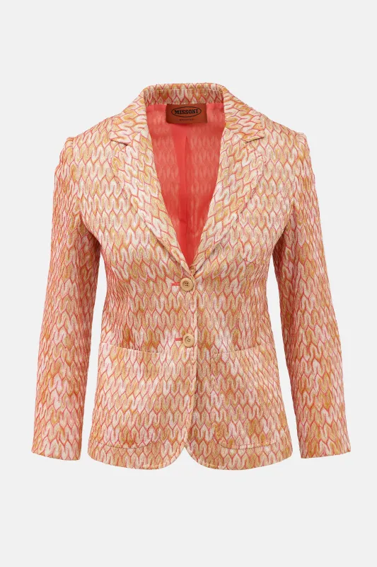 Patterned Blazer made by Missoni