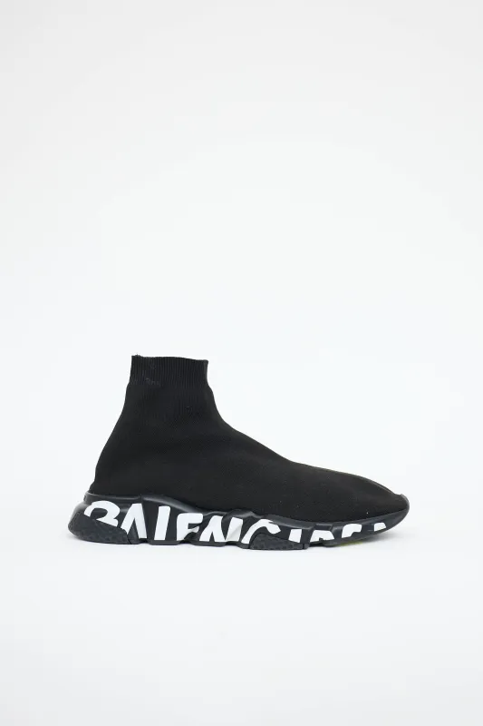 Logo Speed Knit Sneaker made by Balenciaga