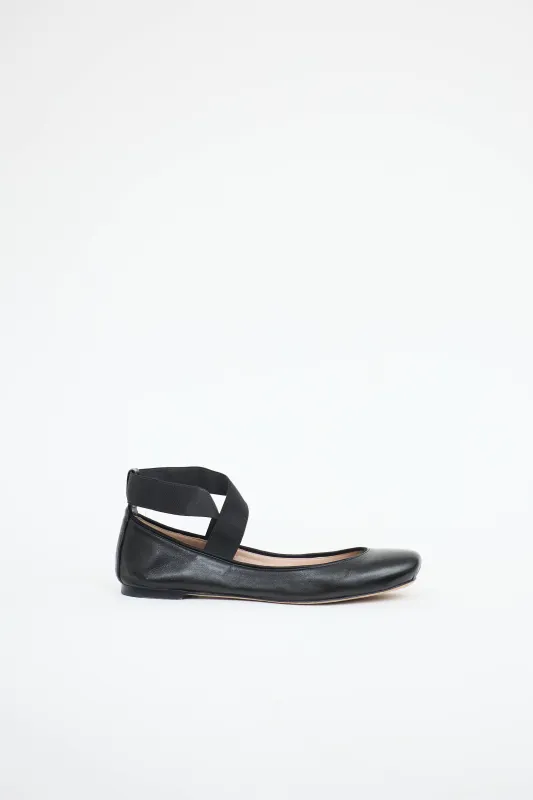 Ankle Strap Ballet Flat sold by VSP Consignment