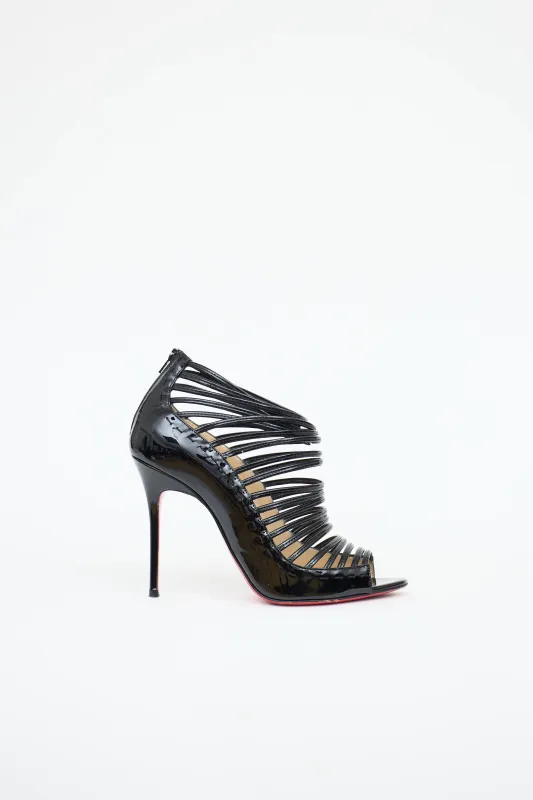 Patent Gortik Heel made by Christian Louboutin