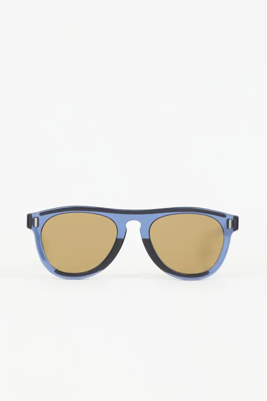 FFM0092S Aviator Sunglasses made by Fendi
