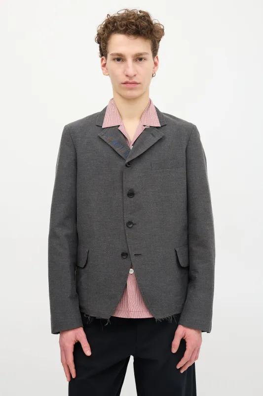 Raw Edge Blazer sold by VSP Consignment