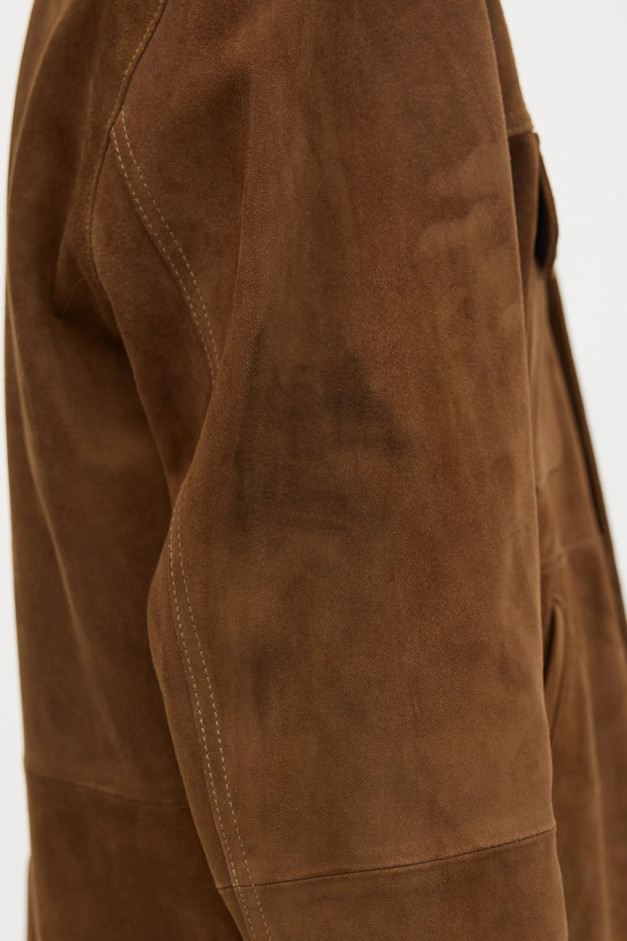 Suede Snap Button Jacket sold by VSP Consignment product image thumbnail 5