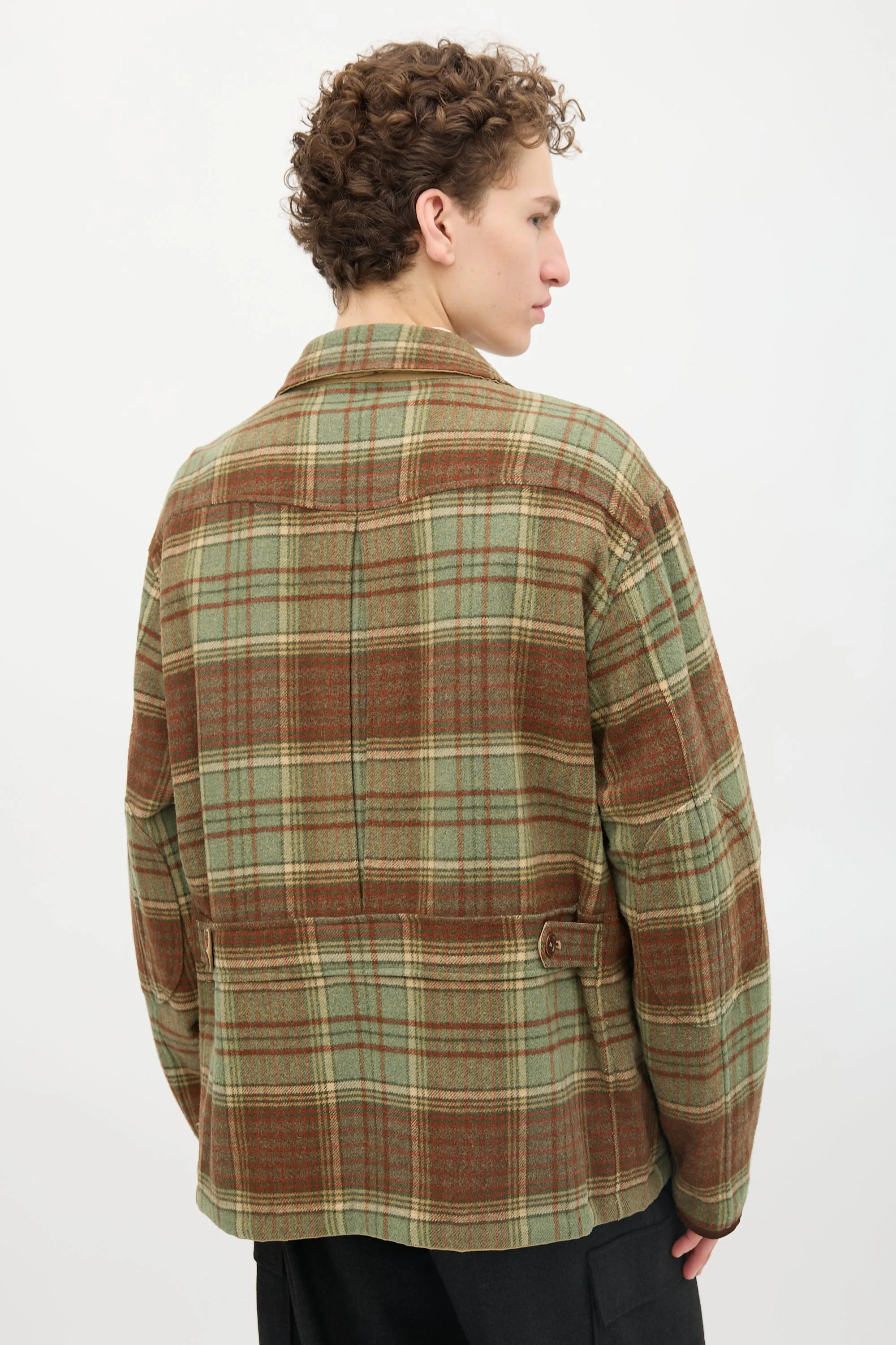 Polo Wool & Canvas Reversible Jacket sold by VSP Consignment product image thumbnail 5