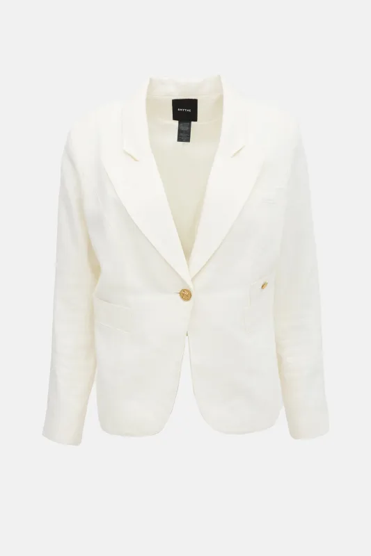 Linen Classic Dutchess Blazer sold by VSP Consignment