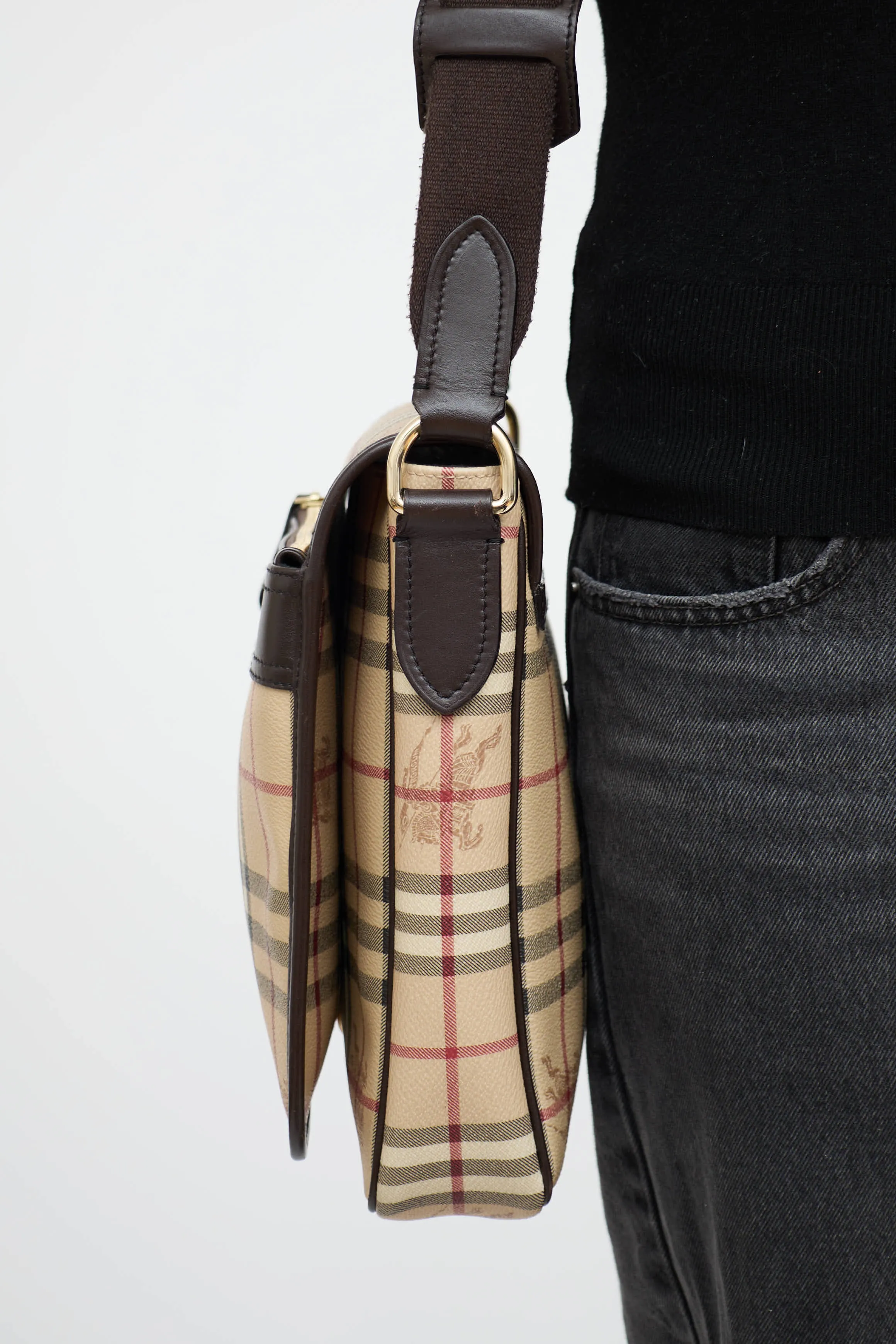 Haymarket Check Wardour Bag sold by VSP Consignment product image thumbnail 3