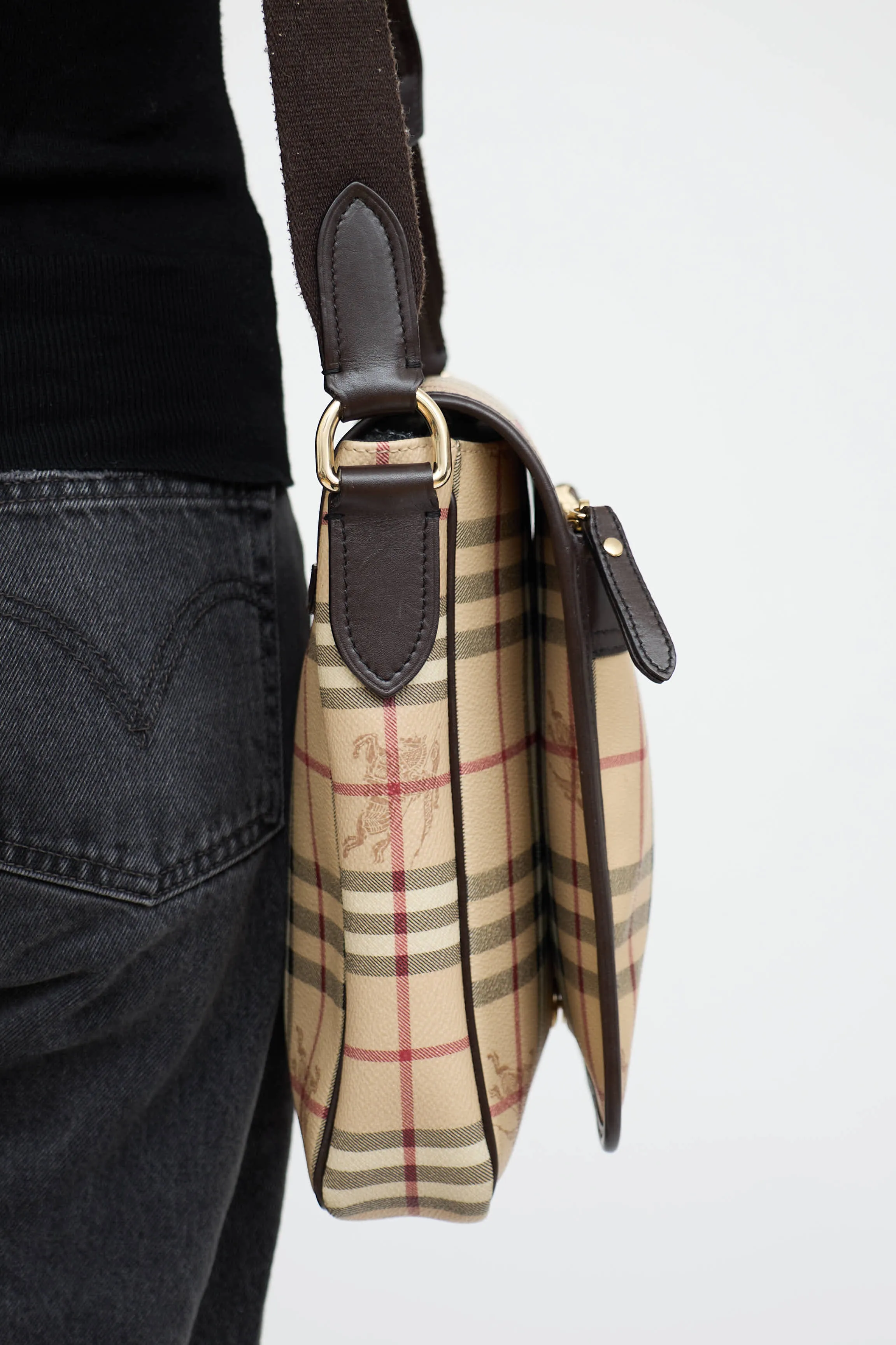 Haymarket Check Wardour Bag sold by VSP Consignment product image thumbnail 4