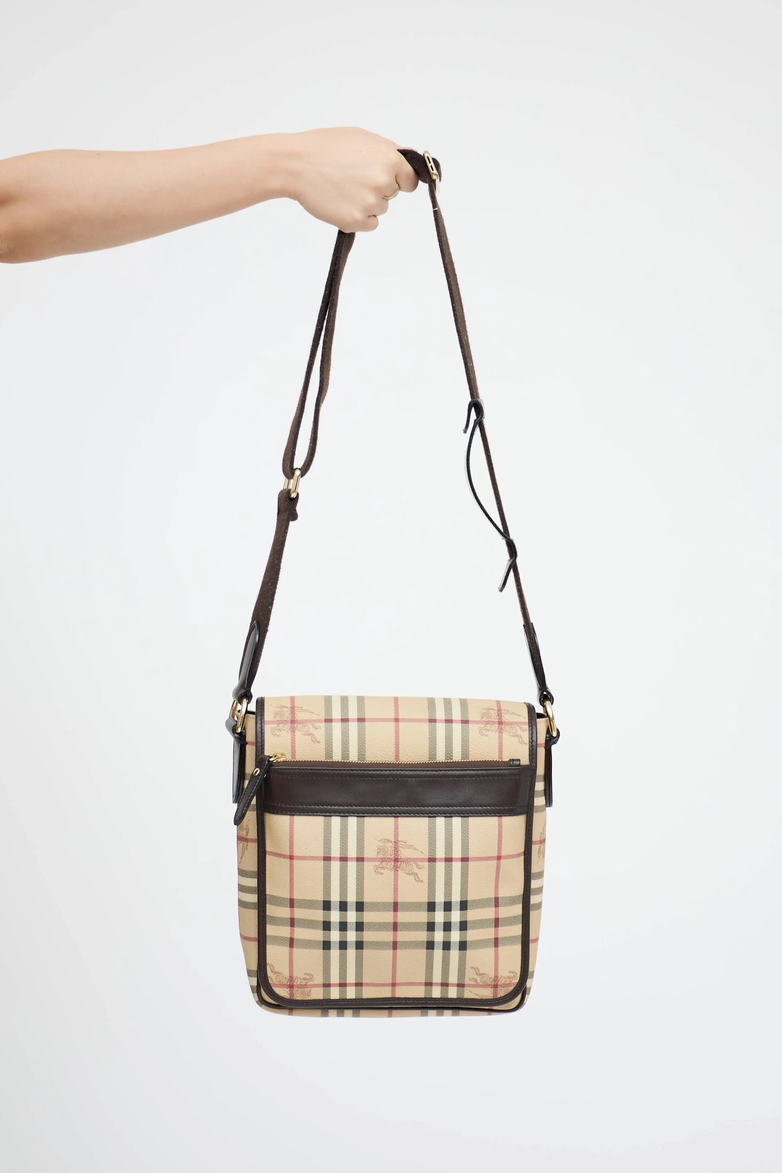 Haymarket Check Wardour Bag sold by VSP Consignment