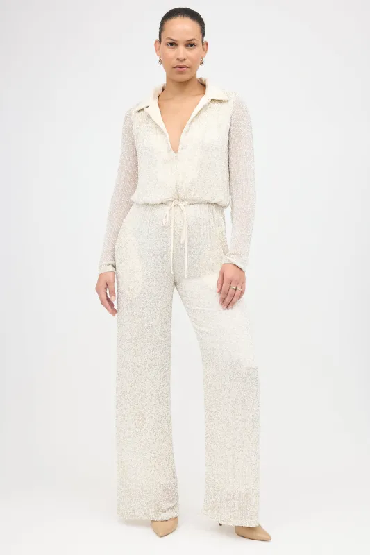 Bridal Spring 2018 Beaded Jumpsuit sold by VSP Consignment