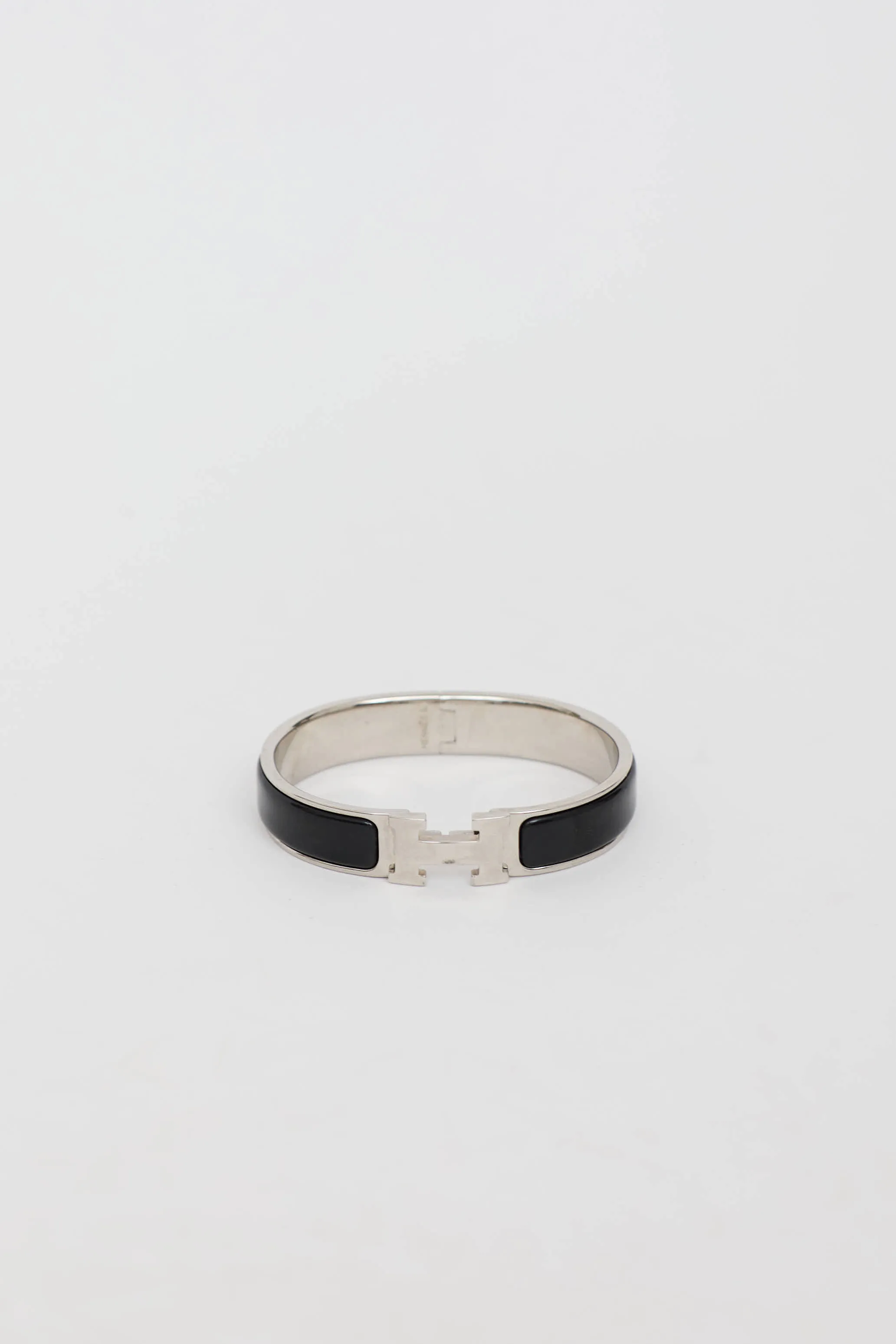 Palladium Noir Clic H PM Bracelet sold by VSP Consignment