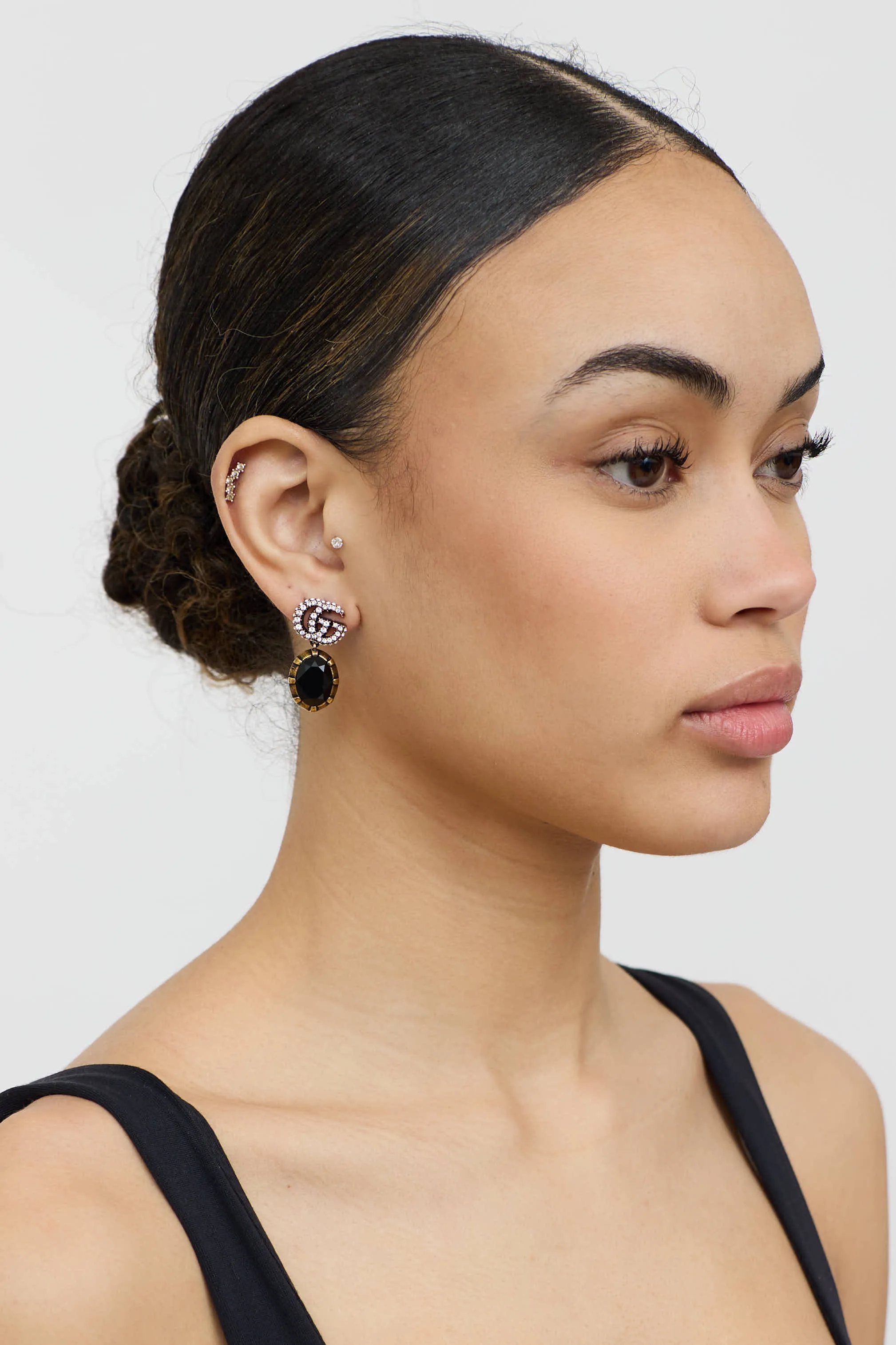 GG Marmont Crystal Earrings sold by VSP Consignment product image thumbnail 4