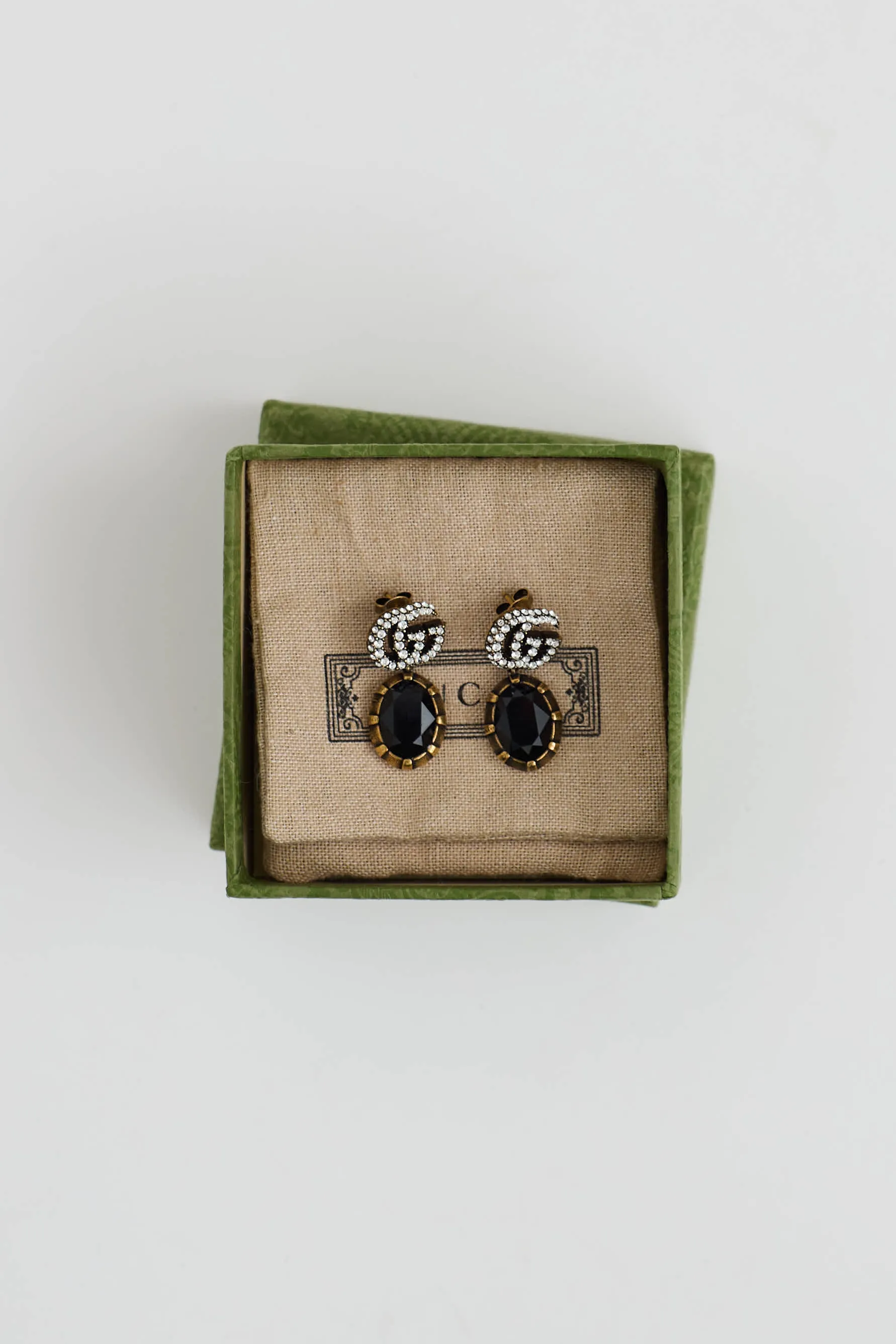 GG Marmont Crystal Earrings sold by VSP Consignment product image thumbnail 2