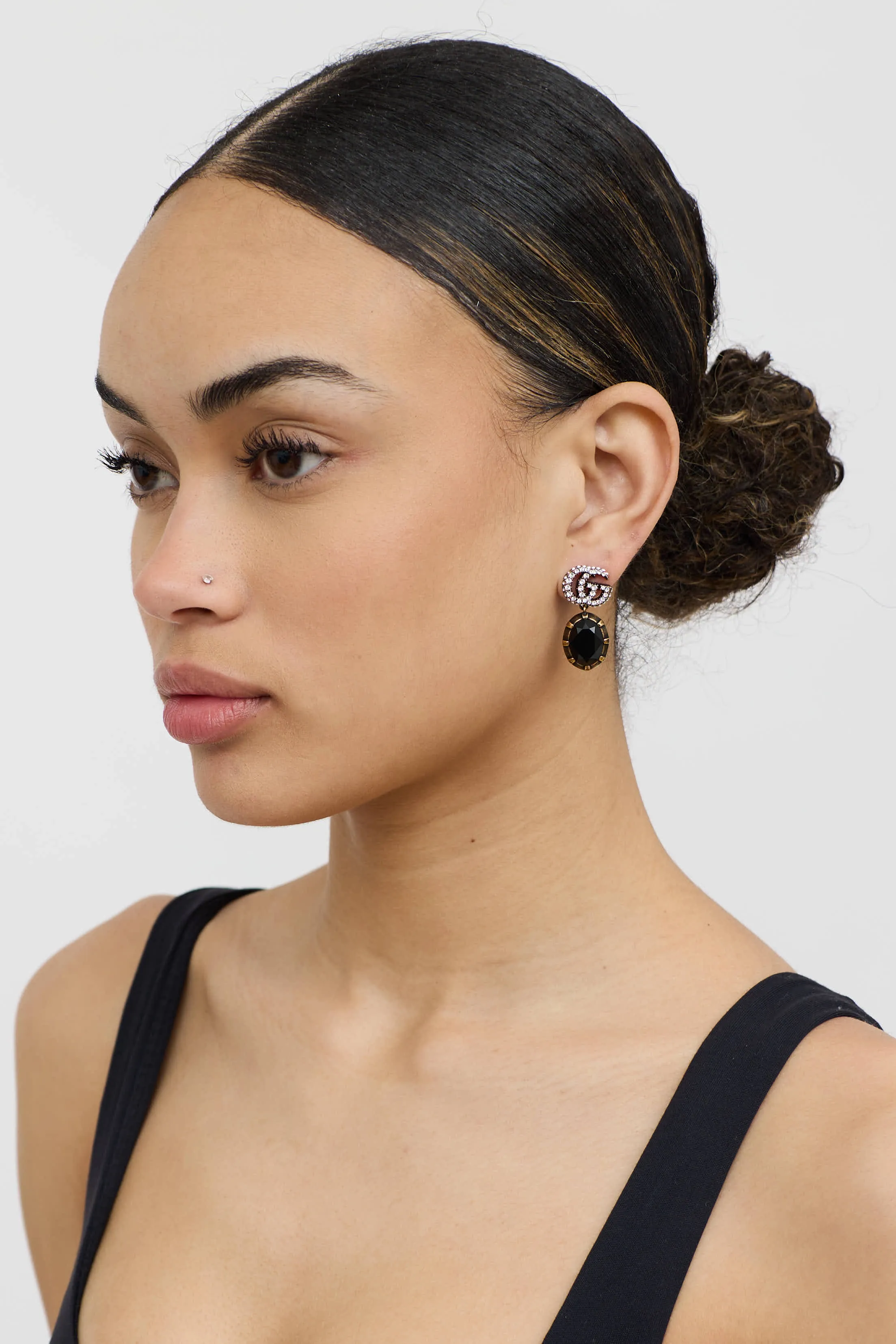 GG Marmont Crystal Earrings sold by VSP Consignment product image thumbnail 3