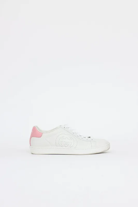 Ace Interlocking GG Sneaker sold by VSP Consignment