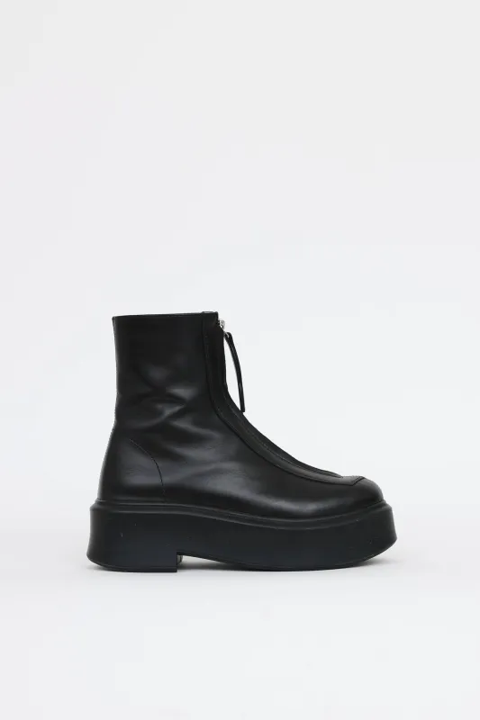Zipped Ankle Boot made by The Row