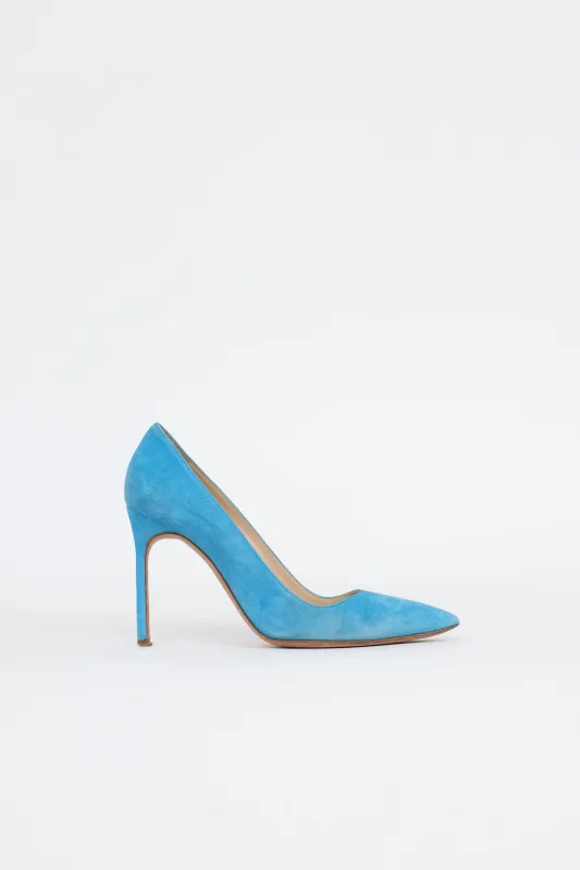 Suede BB Pump sold by VSP Consignment