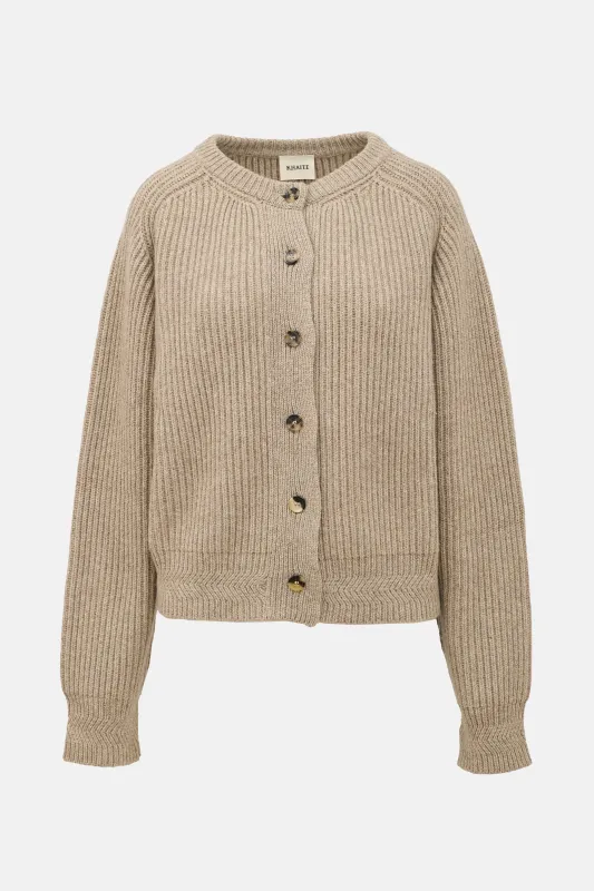 Cashmere Scarlet Cardigan made by KHAITE