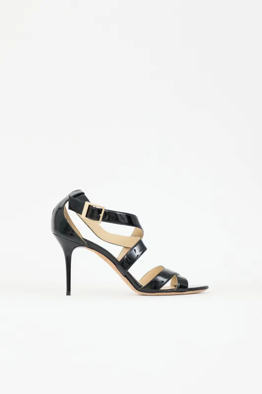 Patent Lottie Heel made by Jimmy Choo