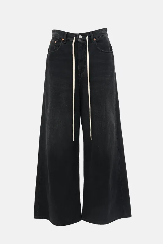 Drawstring Wide Leg Jeans sold by VSP Consignment