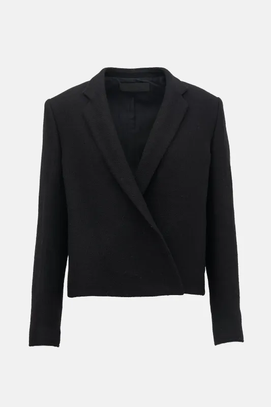 Wool Notched Blazer made by Haider Ackermann