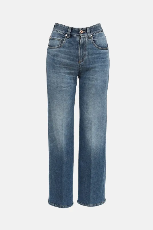 Denim Straight Leg Jeans sold by VSP Consignment