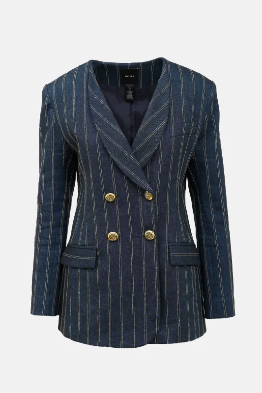 DB Striped Blazer sold by VSP Consignment