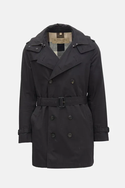 Hooded Trench Coat sold by VSP Consignment
