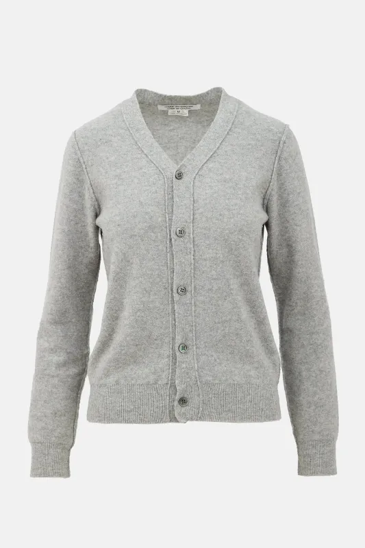 Wool Inverted Cardigan made by Comme des Garcons