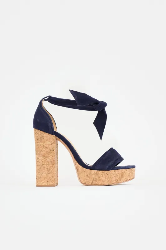 Suede Celine Platform Sandal sold by VSP Consignment