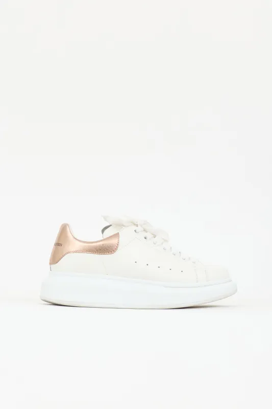 Leather Oversized Sneaker made by Alexander McQueen