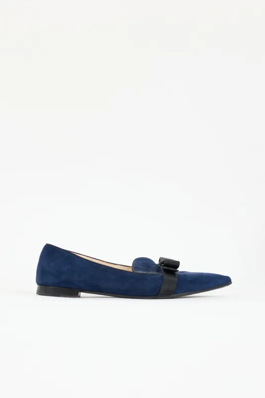Suede Bow Loafer sold by VSP Consignment