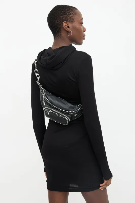 Leather Embellished Belt Bag made by Alexander Wang