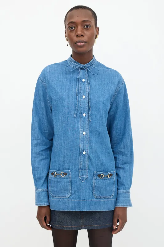2024 Chambray Top sold by VSP Consignment