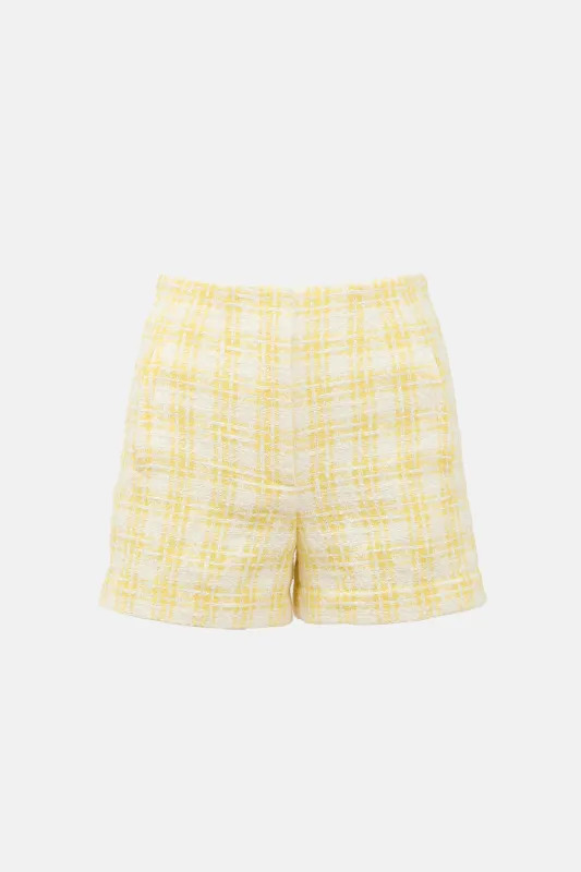 Tweed Jazmin Shorts made by Veronica Beard
