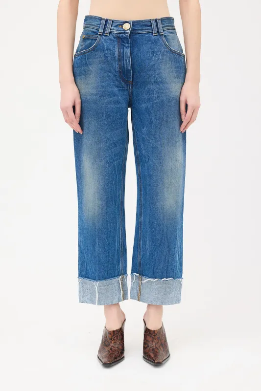 Raw Cuffed Jeans sold by VSP Consignment