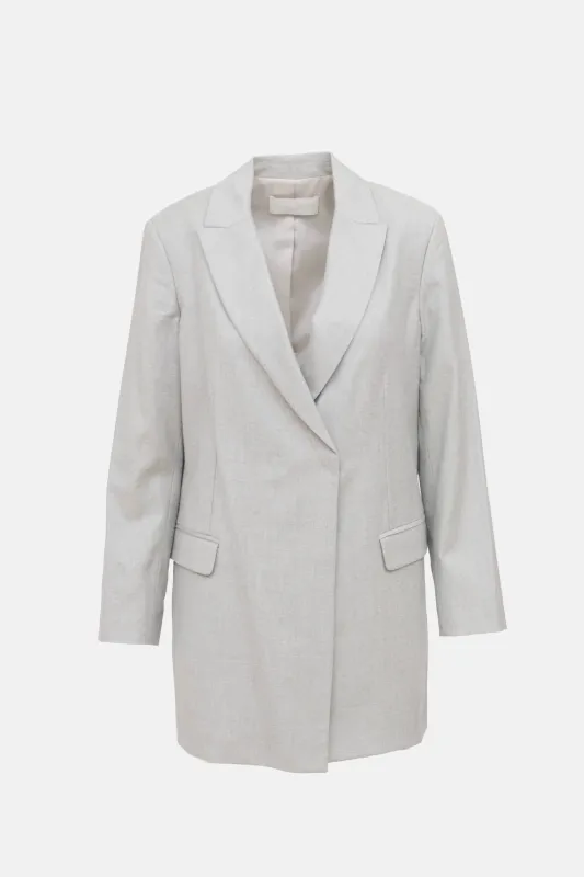 Double Breasted Long Blazer sold by VSP Consignment