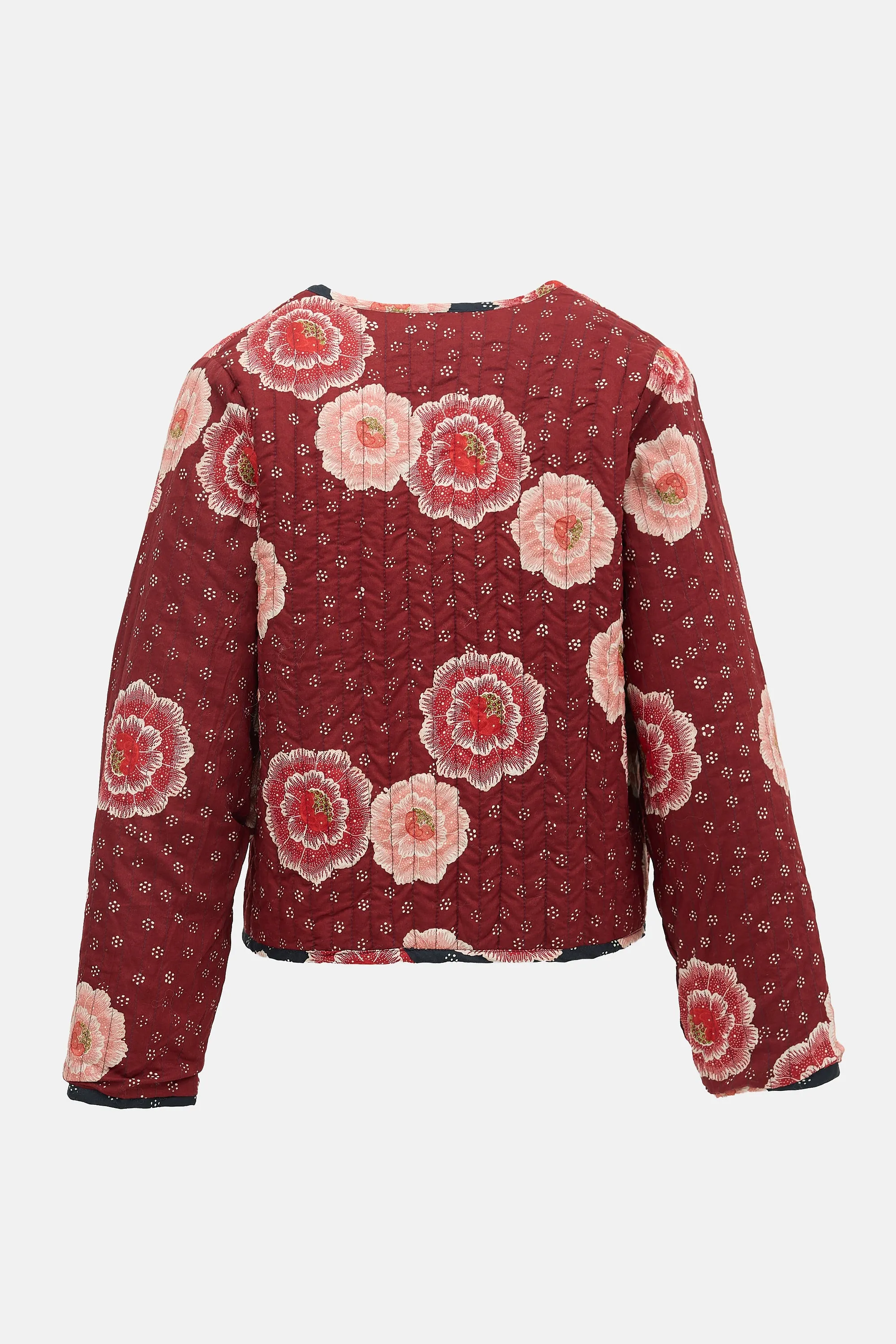 Floral Quilted Reversible Jacket sold by VSP Consignment product image thumbnail 3