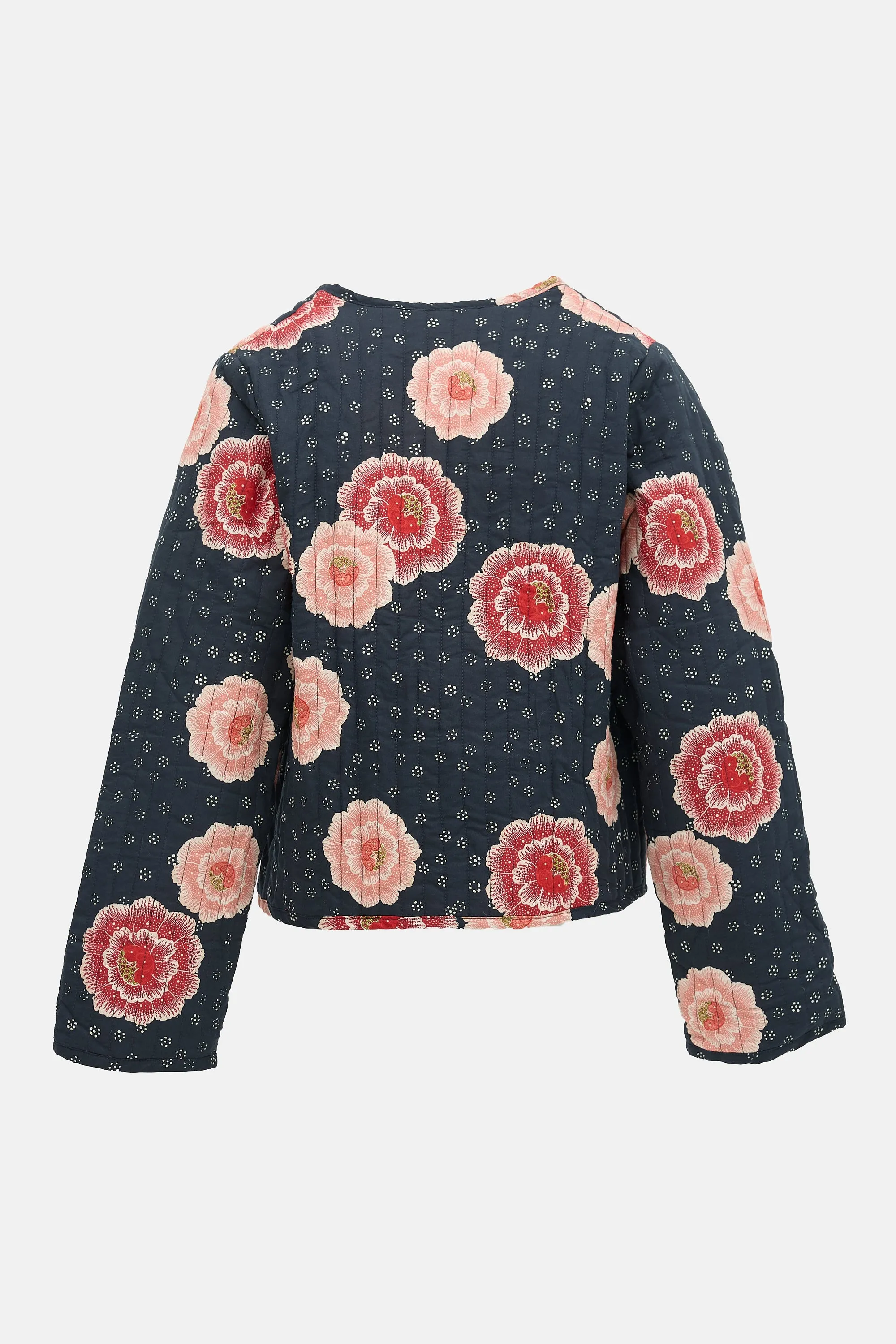 Floral Quilted Reversible Jacket sold by VSP Consignment product image thumbnail 3