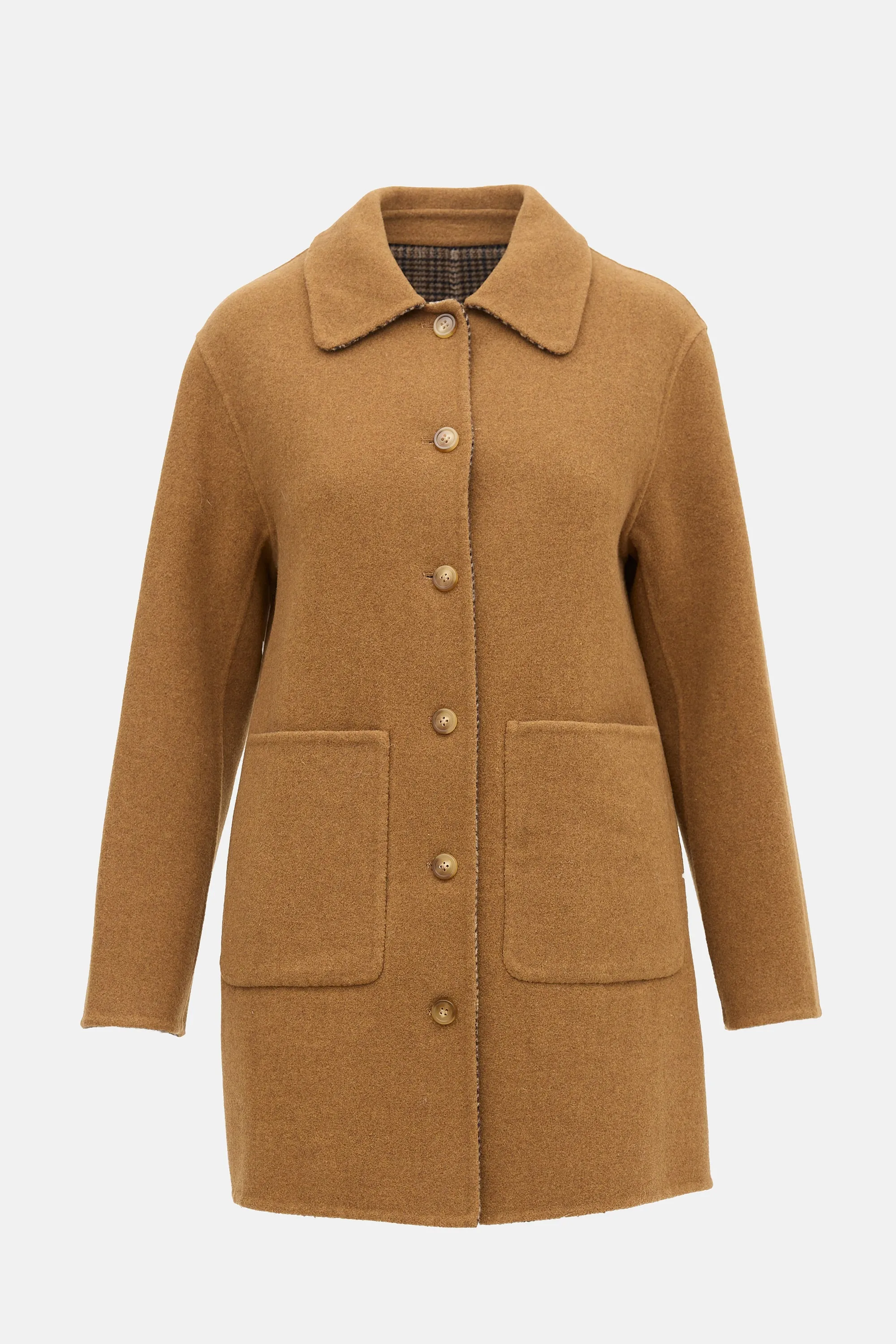 Cashmere Reversible Car Coat sold by VSP Consignment