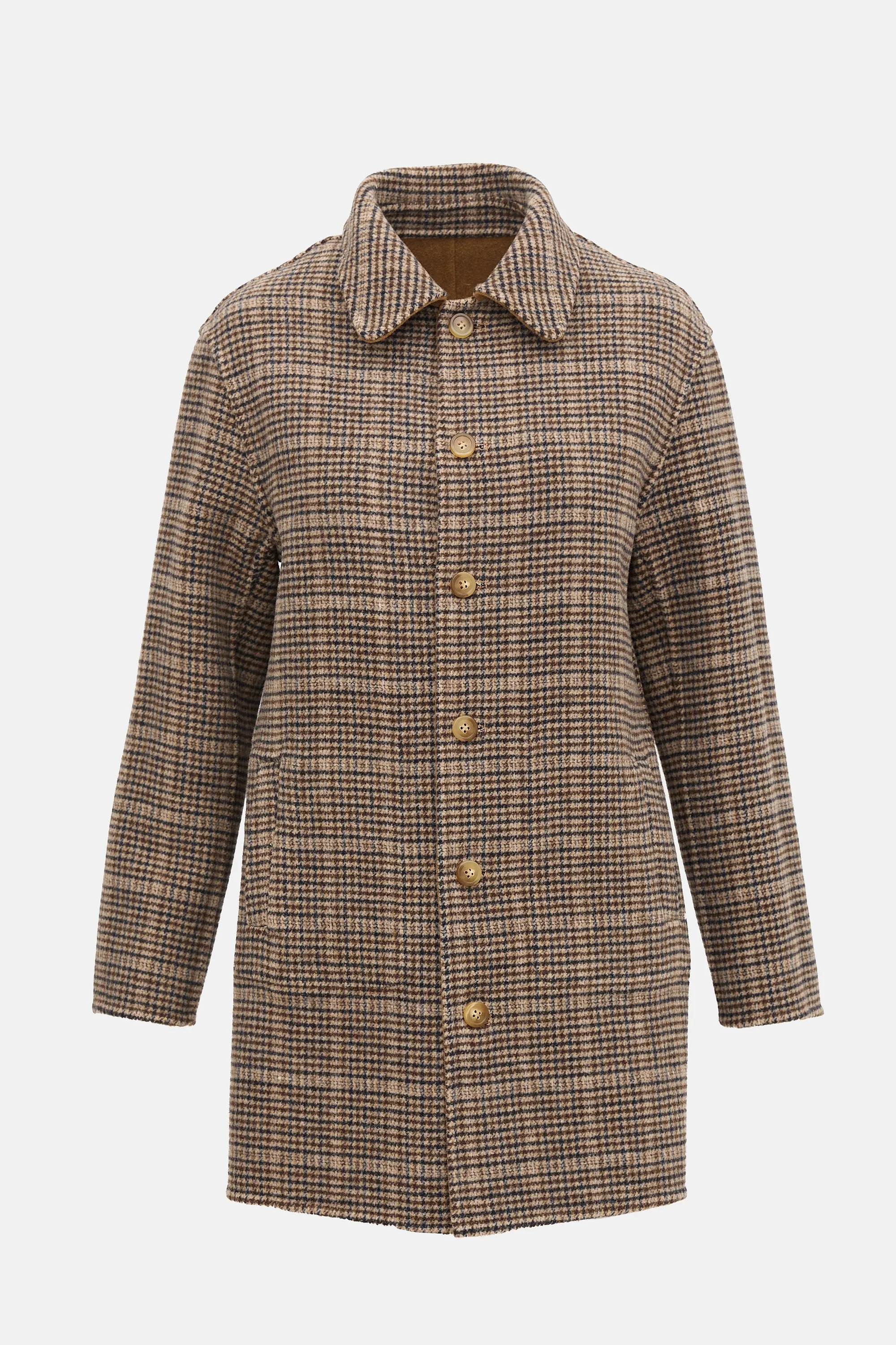 Cashmere Reversible Car Coat sold by VSP Consignment product image thumbnail 2