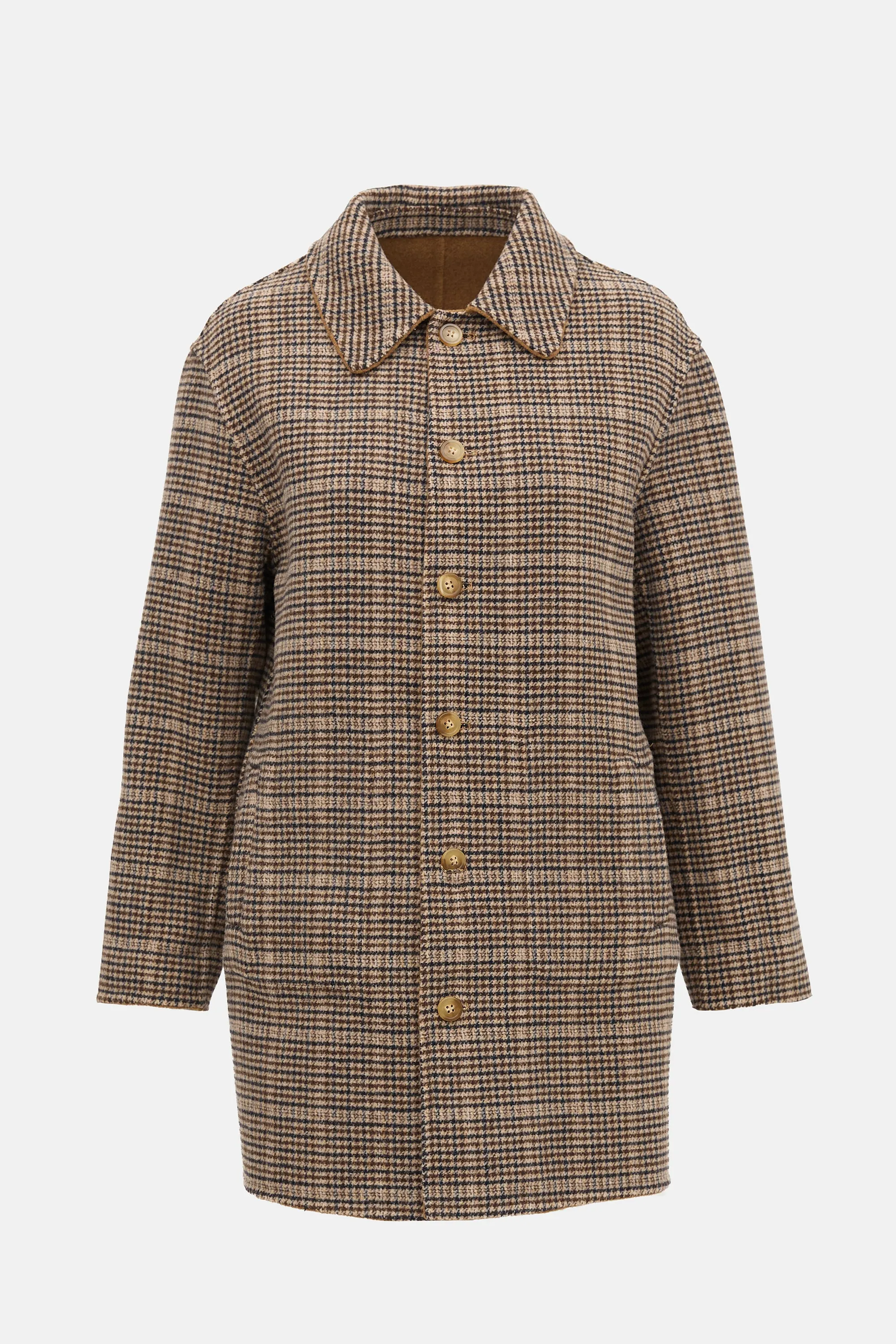 Cashmere Reversible Car Coat sold by VSP Consignment