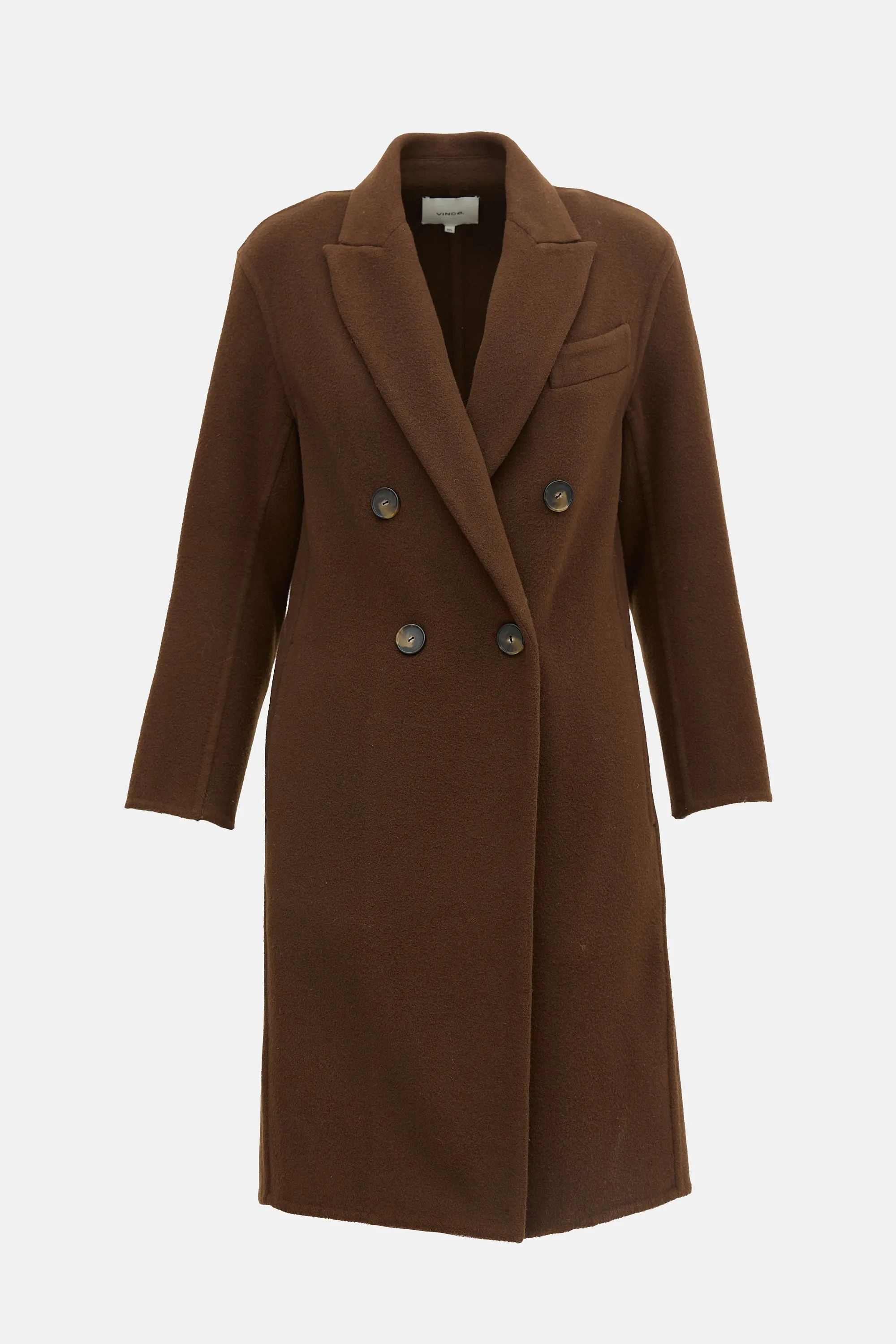 Wool Peak Collar Coat sold by VSP Consignment