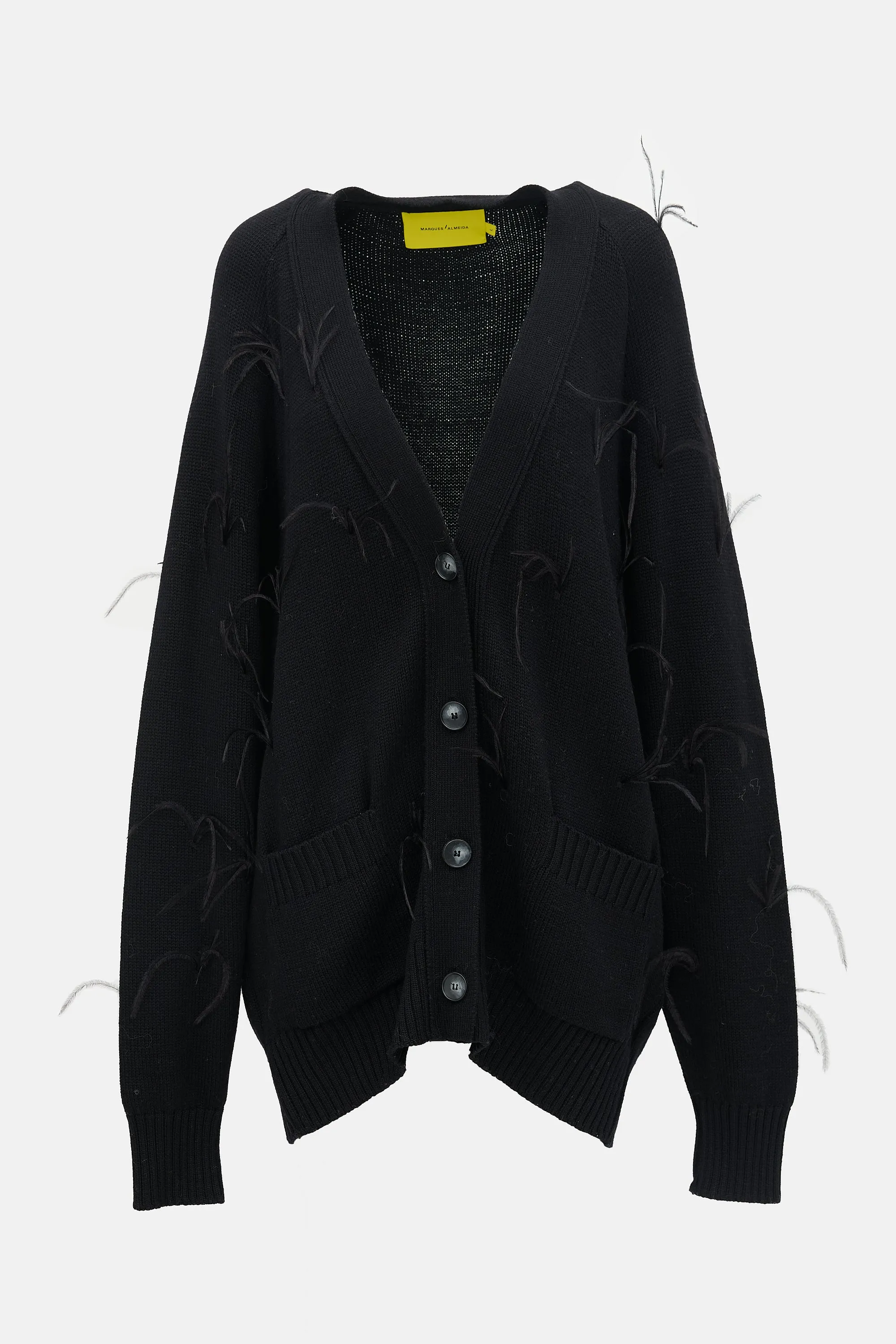 Feather Knit Cardigan sold by VSP Consignment