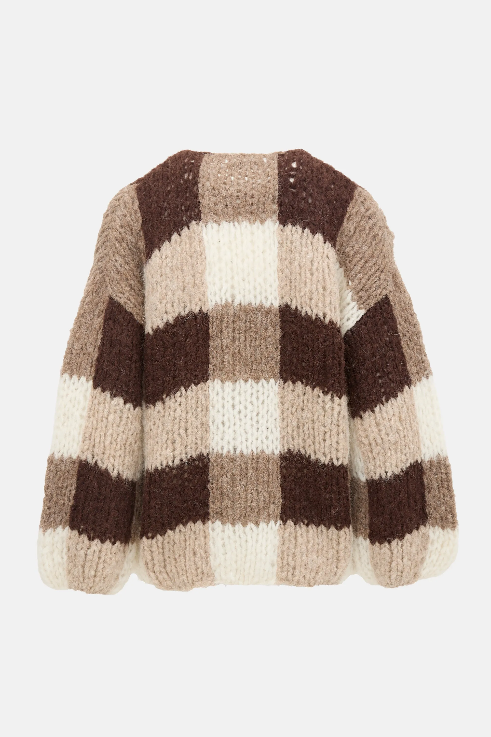 Wool Patchwork Cardigan sold by VSP Consignment product image thumbnail 2